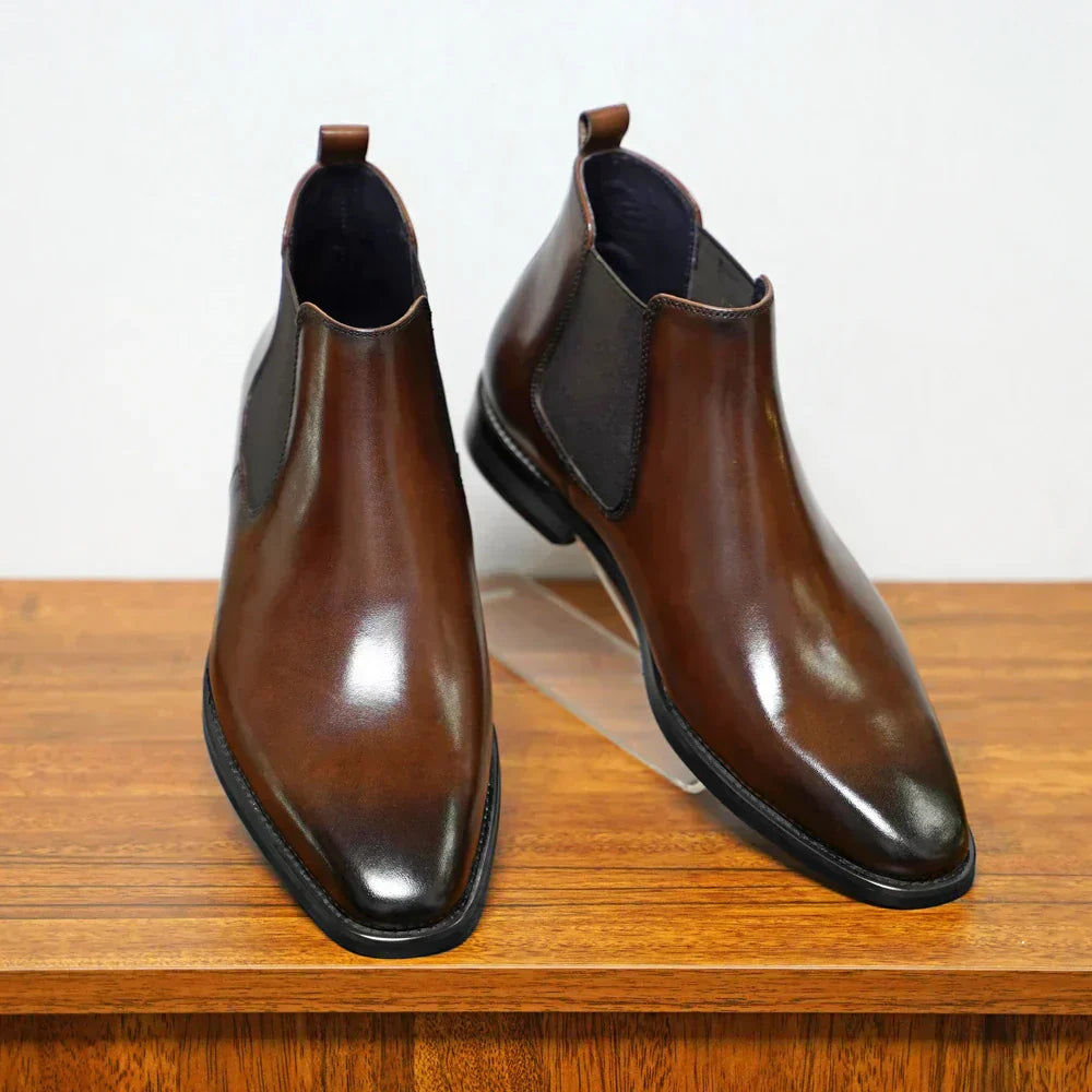 Blake™ | Veredelte Leder Chelsea-Stiefel