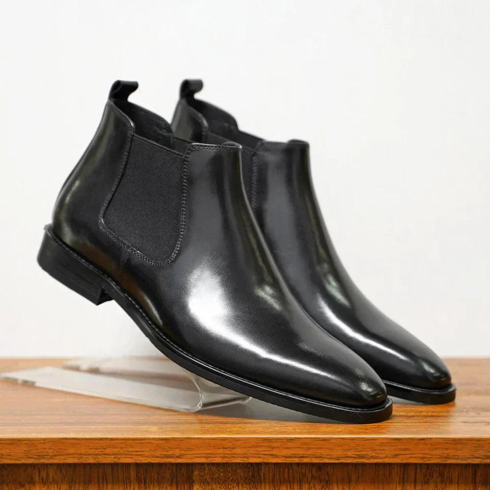Blake™ | Veredelte Leder Chelsea-Stiefel