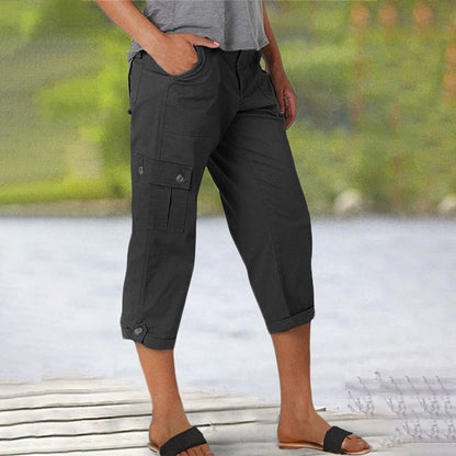 Nina™ Capri Cargo Shorts for Women
